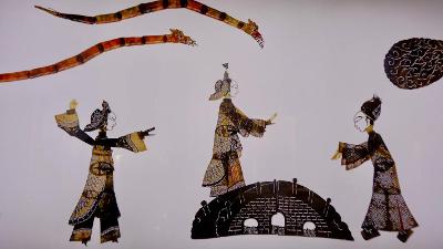 明清时期皮影展示·四
